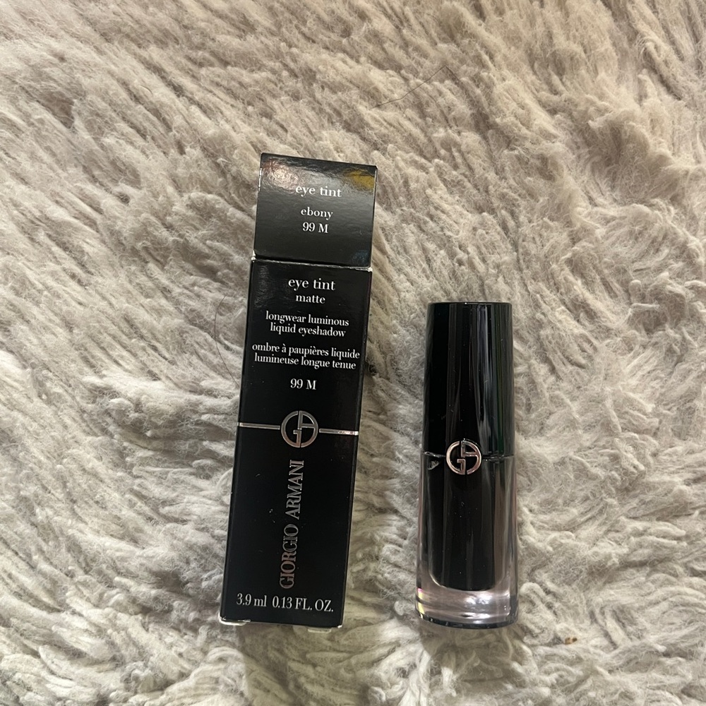ARMANI beauty Eye Tint Longwear Liquid Eyeshadow 99M Ebony